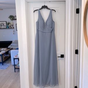 Beautiful blue bridesmaids dress, worn once + dry cleaned